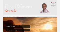 Desktop Screenshot of davidwaweru.com